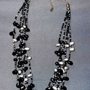 Bead and Marble Necklace